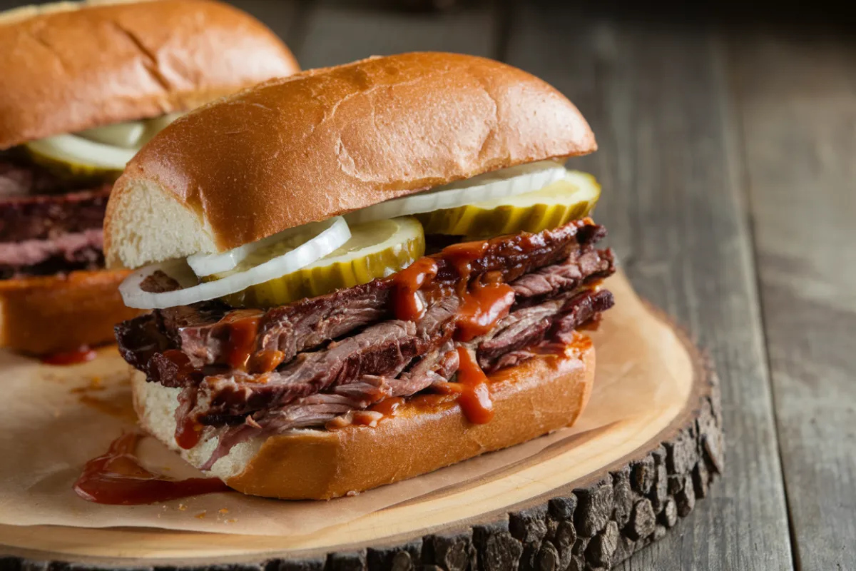 brisket sandwich