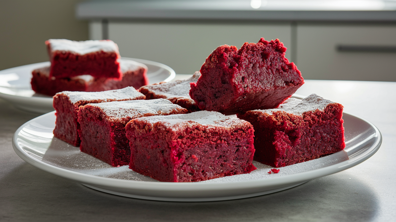 red velvet brownies